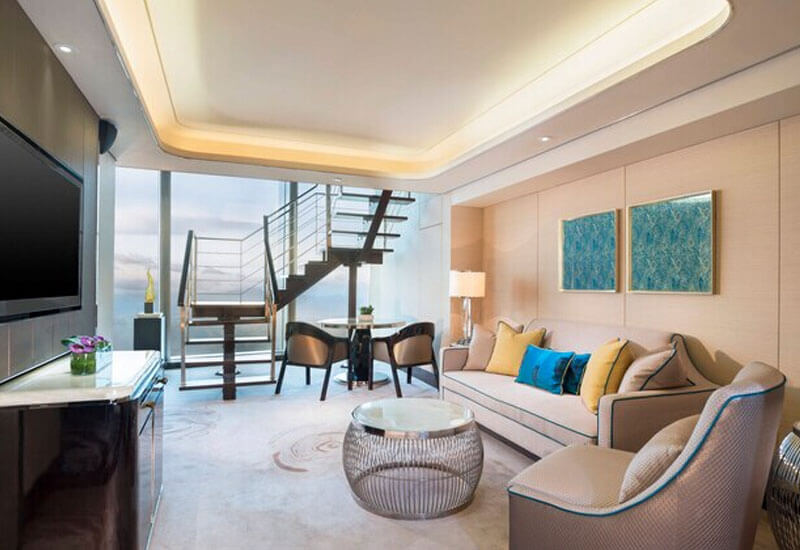 Modernes 4-5-Sterne-Design und individuelle Gestaltung zeitgenössischer Luxusprojekt-Hotelbetten-Möbel-Schlafzimmer-Sets