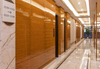 Luxushotel dekorative Materialien Innenbereich Holz geschnitzte Wandpaneele