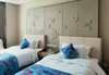 Foshan Customized Hotel Furniture Manufacturer Supply Schlafzimmermöbel-Sets umfassen feste Möbel